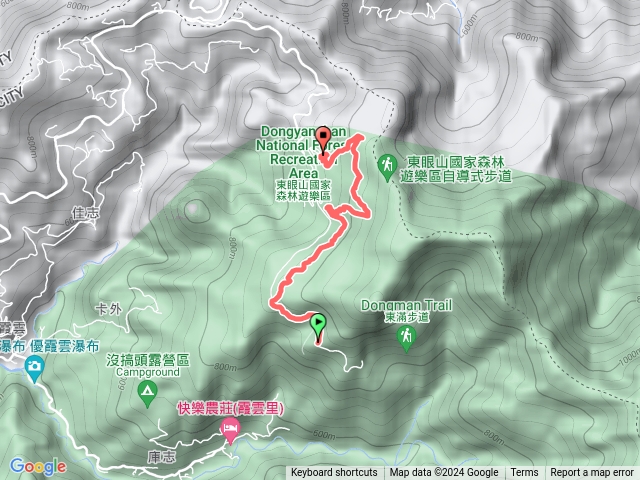 東眼山自導式步道支線