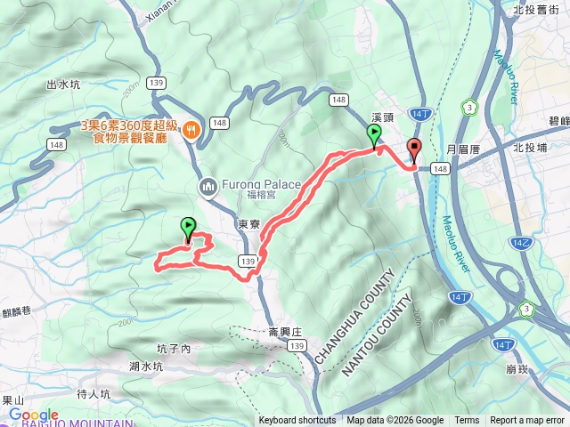 碧山古道、挑水古道、十八觀音步道、大峰巷步道預覽圖