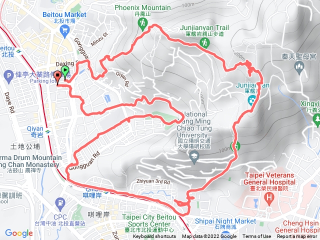 丹鳳山軍艦岩 10Km
