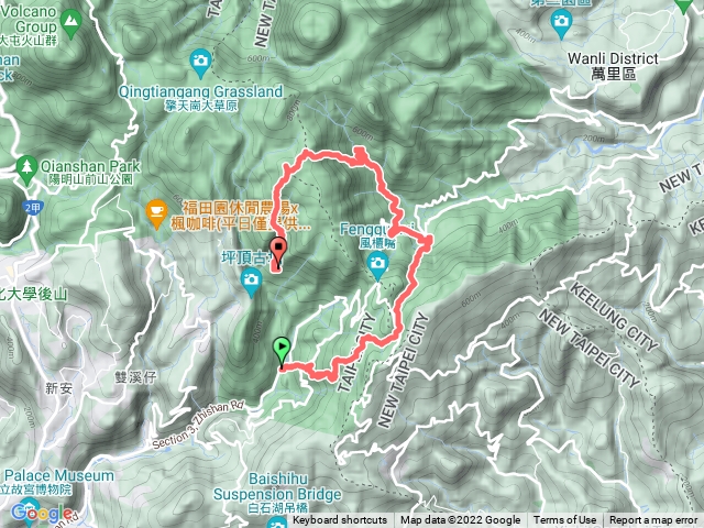 石門嶺保甲路溪畔古道杏林山