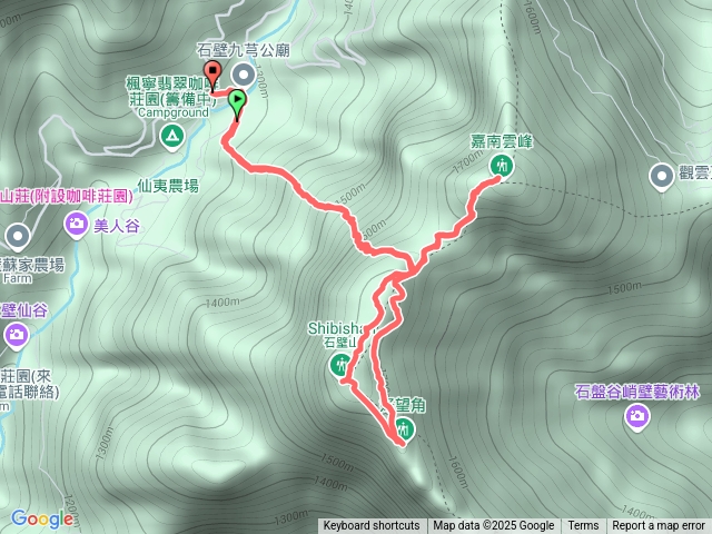 嘉南雲峰.石壁山