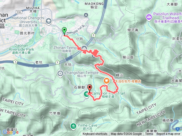 指南宮千階步道上貓空預覽圖