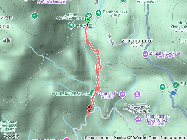 猴坎水圳步道下草山觀瀑吊橋預覽圖