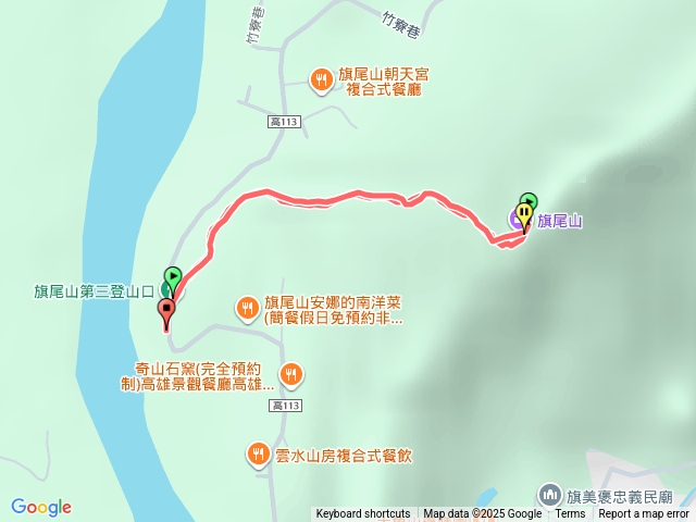 速刷龍鱗第三登山口