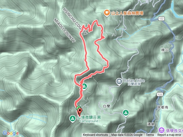 鵝鳥縱走小O 不上鵝鳥山頭預覽圖