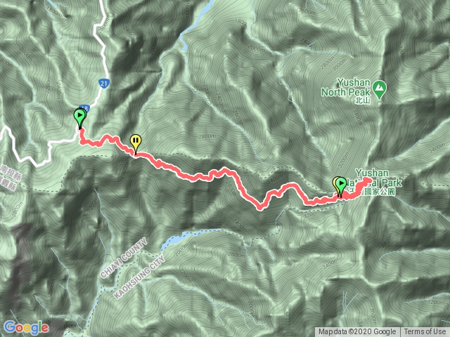 玉山線 東埔排雲玉山主