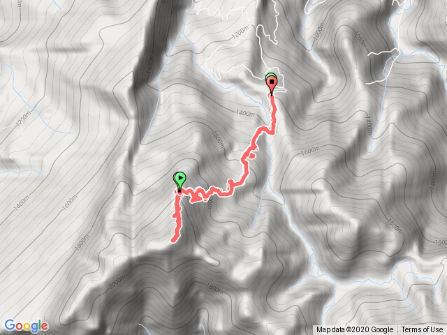 鹿場登山口加里山