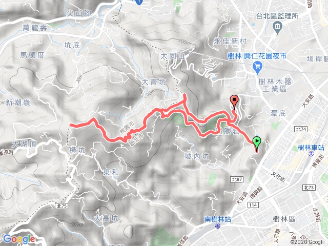 樹林大棟山青龍嶺