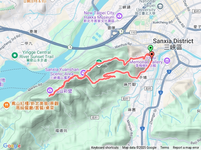 2025微笑山線縱走尋寶集章任務微笑山線：【鳶山山系】鳶山彩壁段202507130938