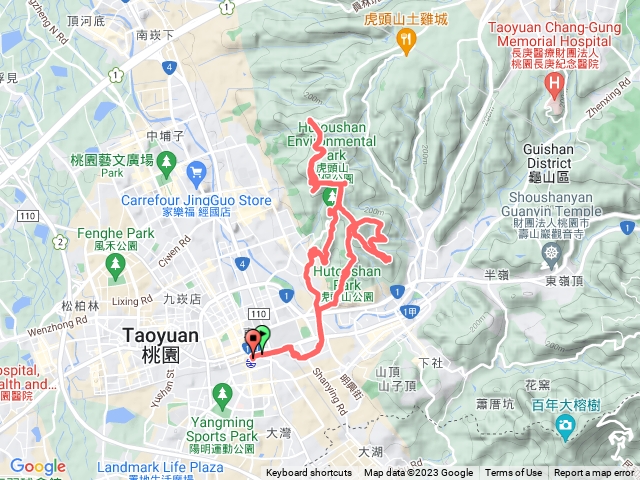 桃園虎頭山12連峰