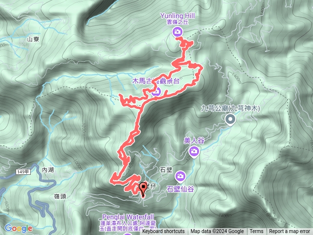 2024石壁北天宮走雲嶺之丘預覽圖