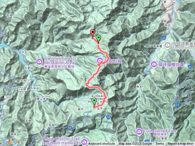 珉月線到水漾森林