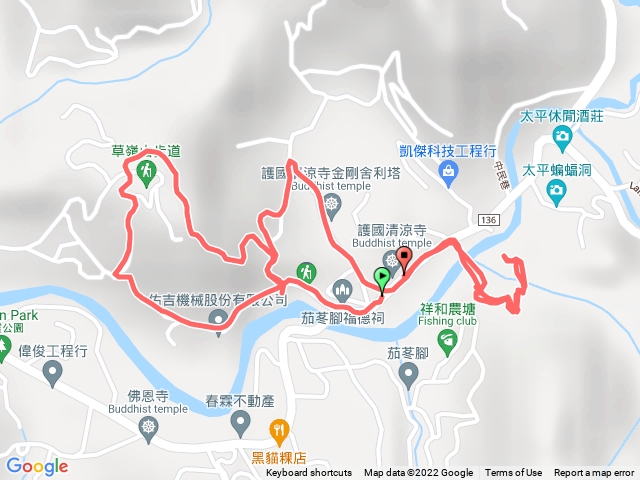 草嶺觀景、楓仔林、蝙蝠洞步道