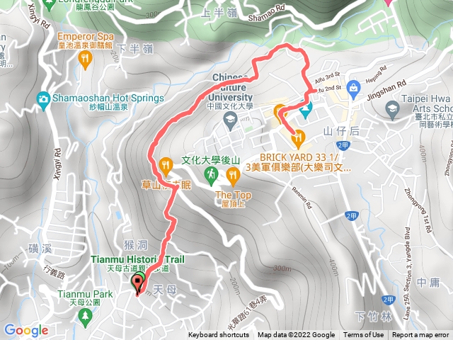 天母水管路
