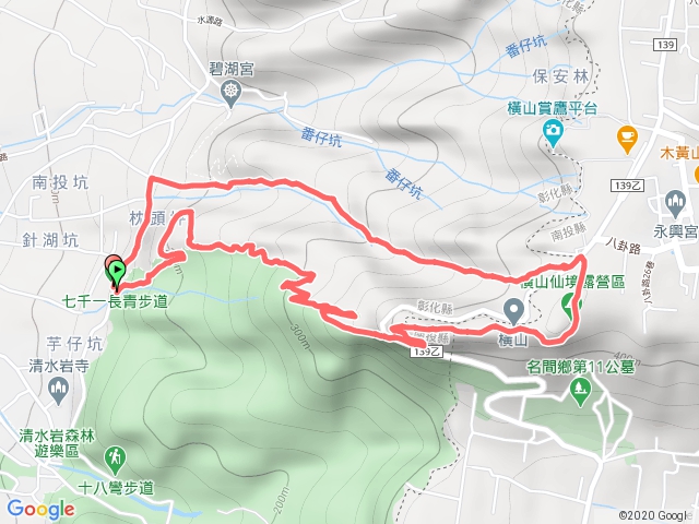 橫山(觀日)-湖山步道O型