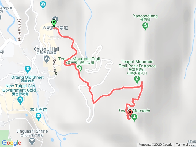 瑞芳無耳茶壺山