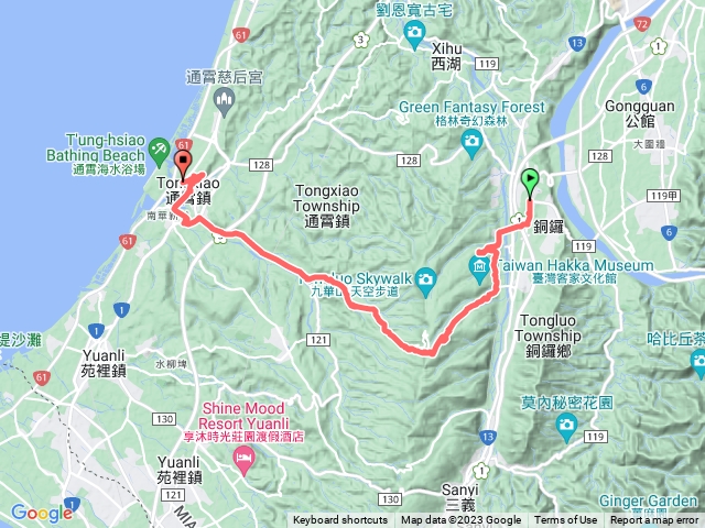 1120521銅鑼通霄挑鹽古道縱走