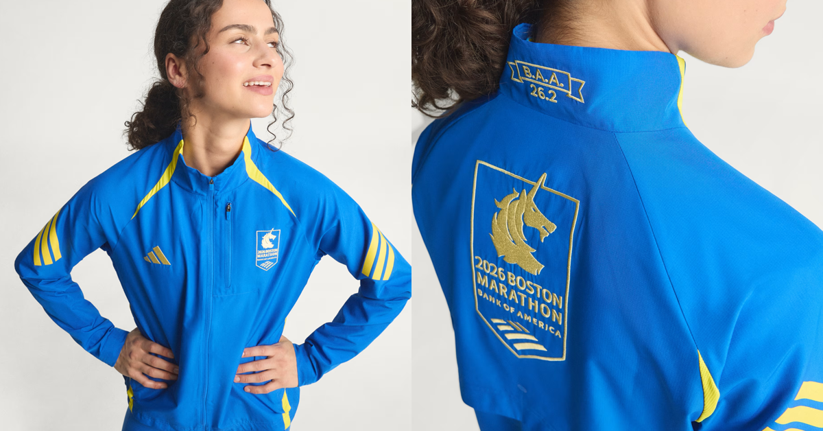 adidas 2026 波士頓馬拉松必買紀念服飾解析｜獨角獸外套與數位印花賽衣