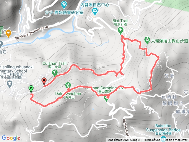 1100411 大崙頭尾山登山步道