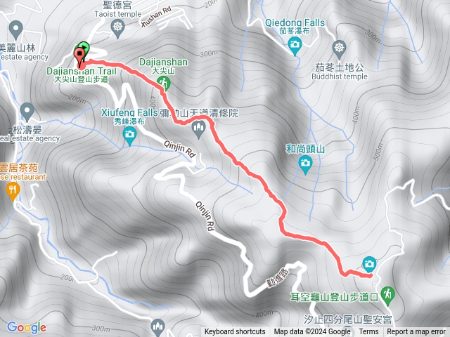 大尖山、四分尾山步道