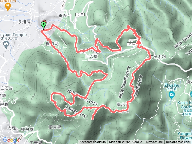 大屯群峰12峰：跤頭趺崙步道、十八灣古道、楓樹湖古道、大屯山步道