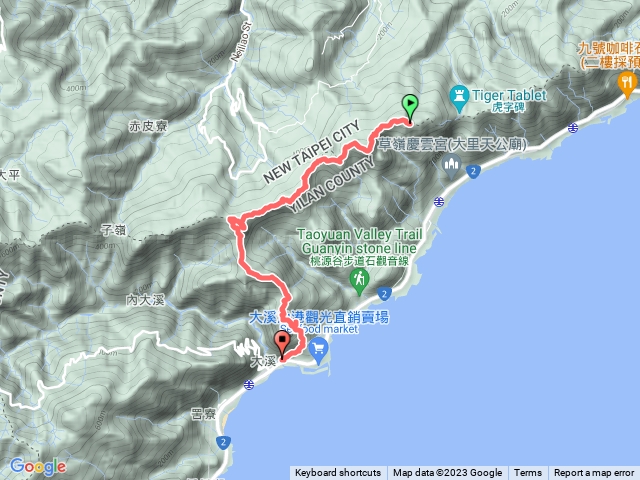 遠望坑到大溪漁港