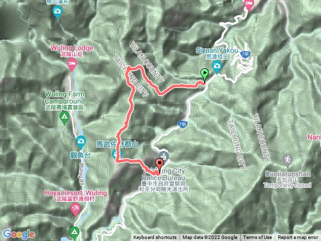 羅馬縱走(含羅葉尾池)