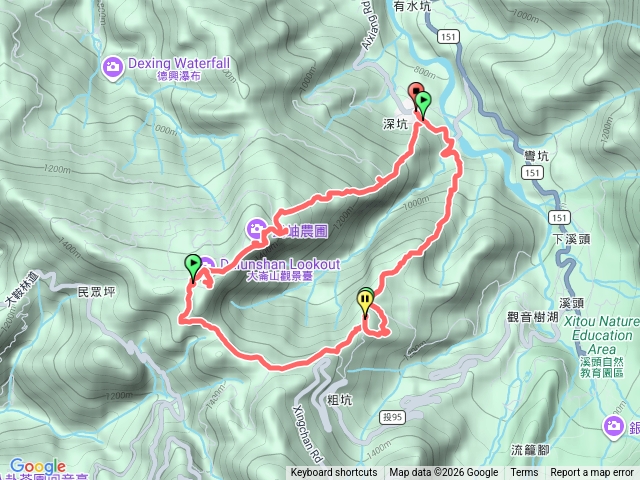大崙頭山五連峰預覽圖