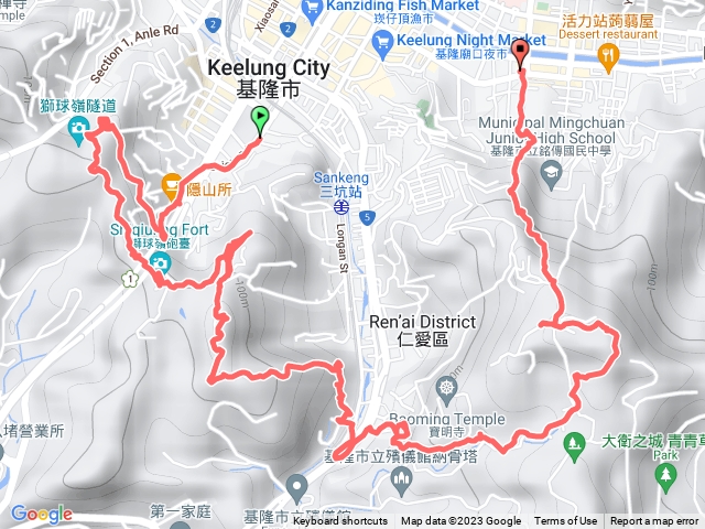 1120304獅球嶺南榮山紅淡山