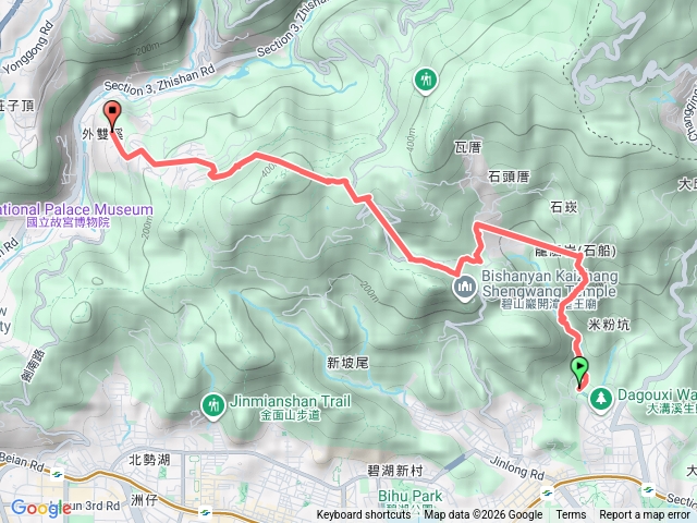內溝溪-龍船岩-開眼山-碧山露營區-碧山步道預覽圖