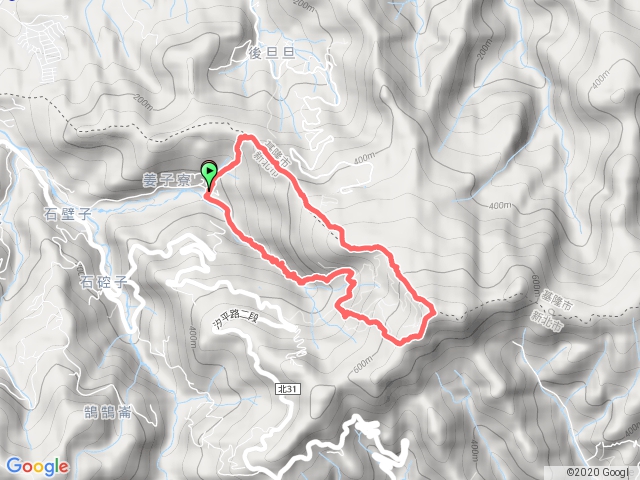 姜子寮絕壁上姜子寮山O形_20200906