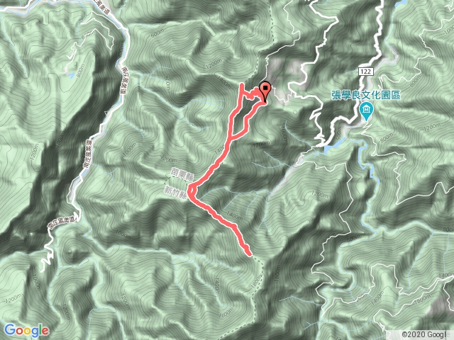 2020-06-06 新竹五峰天際線3/4 比大鳥縱走(大雨未竟)