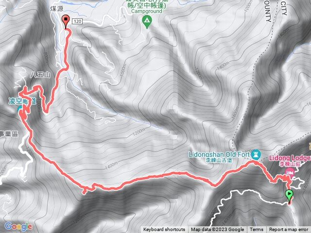 李棟山、大混山、牛欄坑山縱走20231022～yaya