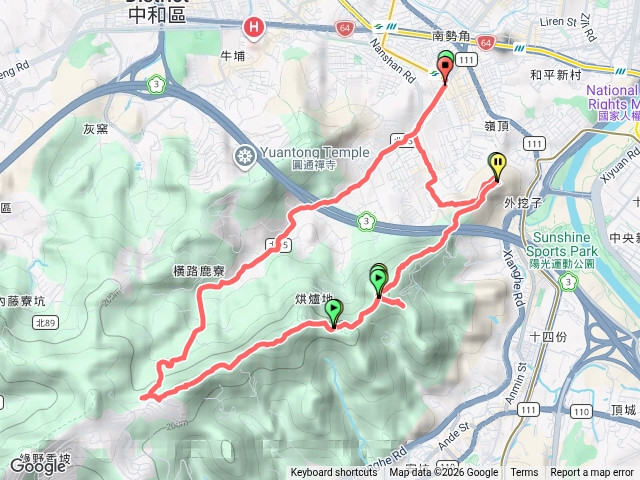 外挖子山南勢角山預覽圖