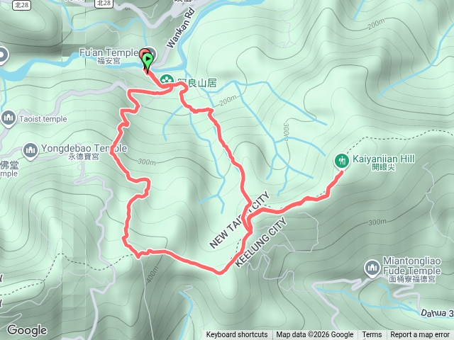 20260721面桶寮古道-開眼尖山-七分寮山-電塔保甲路O型