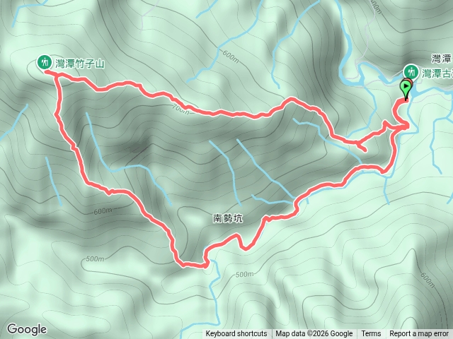 灣潭竹子山南勢坑古道