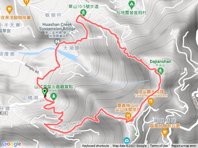 山豬湖、二尖山、大尖山O走(2021.12.16金牌)