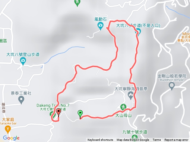 大坑六跟七號步道