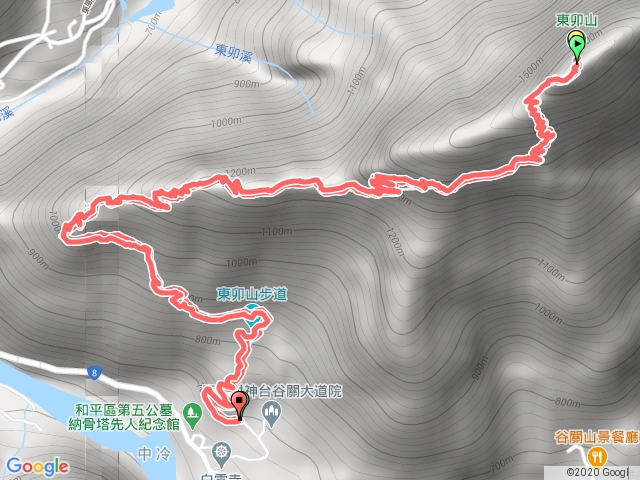 東卯山（大道院起登）