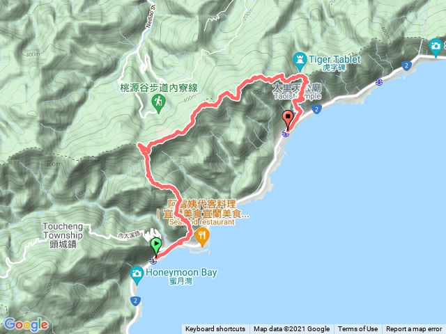 桃源谷大溪到大里20211121