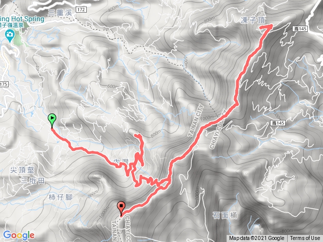 關子嶺走凍仔山
