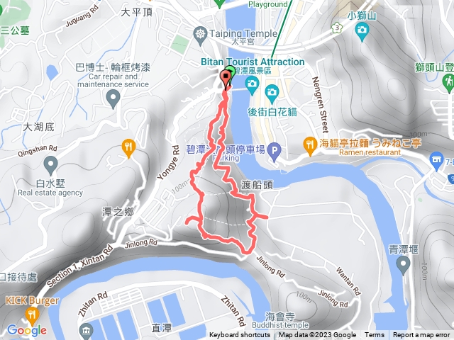 和美步道O型（中途有陡坡