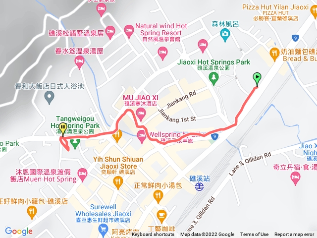 礁溪 湯圍溝