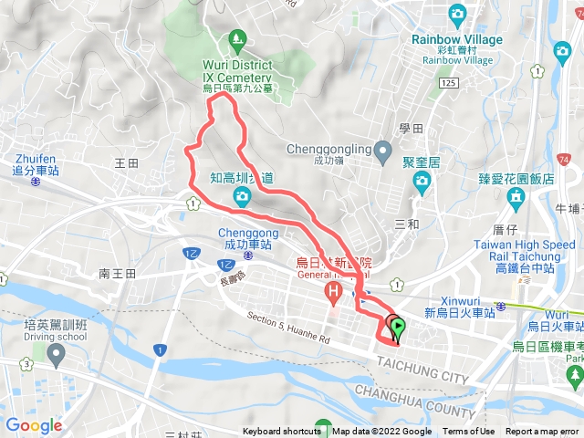 知高圳跑步挑戰加長路線2