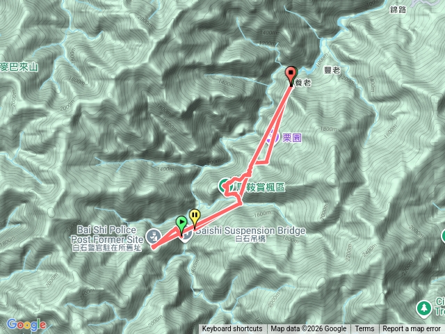 霞喀羅古道（養老進、養老出）