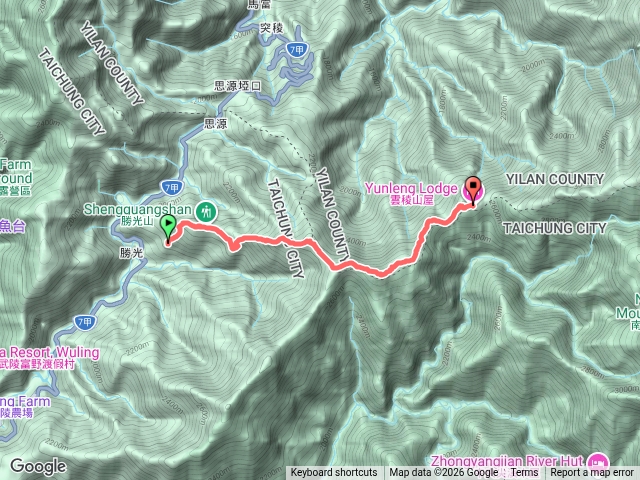 勝光到雲稜山莊預覽圖