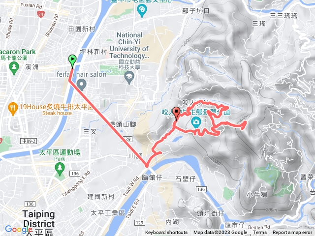 咬人狗坑，主步道上第一下