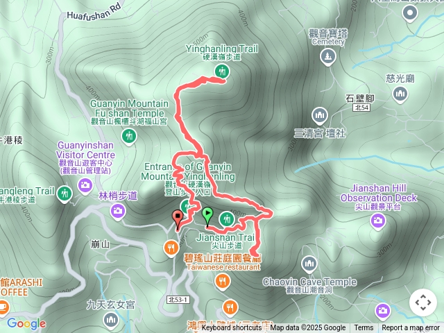 觀音山.鷹仔尖.大崩壁.硬漢嶺