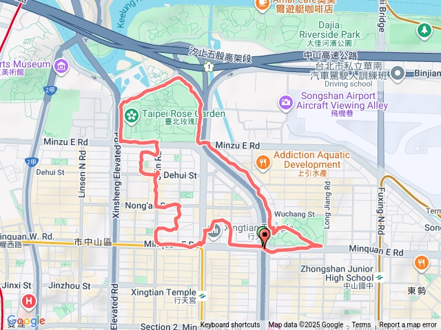 20251222行天宮恐龍路跑