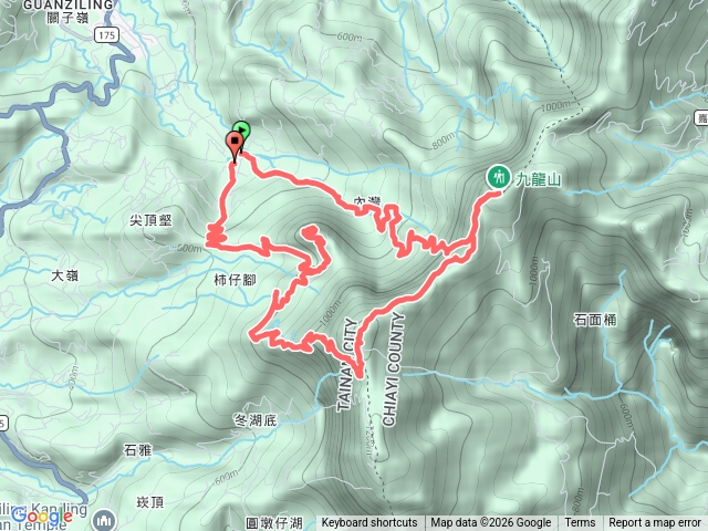 九龍大凍雞籠〇型縱走